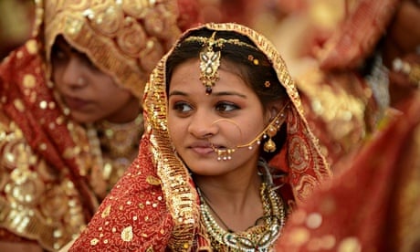 An Indian Muslim bride
