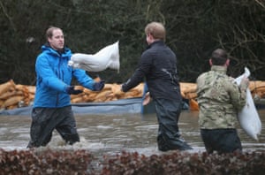 UK floods politicians in wellies in pictures Environment