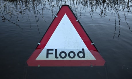 Flooding in Wargrave, Berkshire