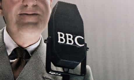 Geoffrey Rush BBC microphone