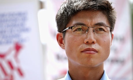 North Korean refugee and human rights activist Shin Dong-hyuk