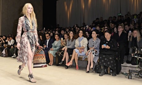 London fashion week: Burberry draws on art while competition scales up | London fashion week | The Guardian London fashion week: Burberry draws on art while competition scales up | London fashion week | The Guardian