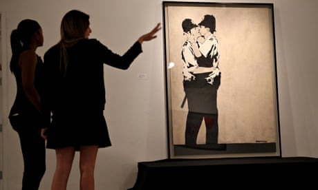 Banksy's Kissing Coppers