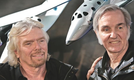 Richard Branson and Burt Rutan