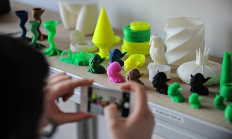 Objects made using a 3D printer