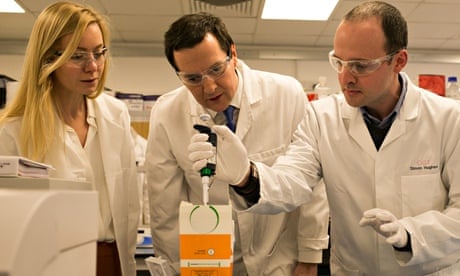 Chancellor visits Begbrooke Science Park