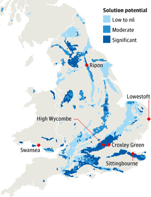 Are Humans Causing More Sinkholes Environment The Guardian