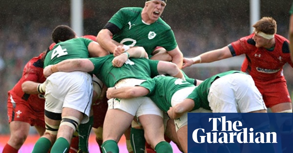Six Nations 2014 Inside Ireland S Driving Maul Six Nations 2014 The Guardian