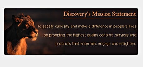 Discover Channel mission statement