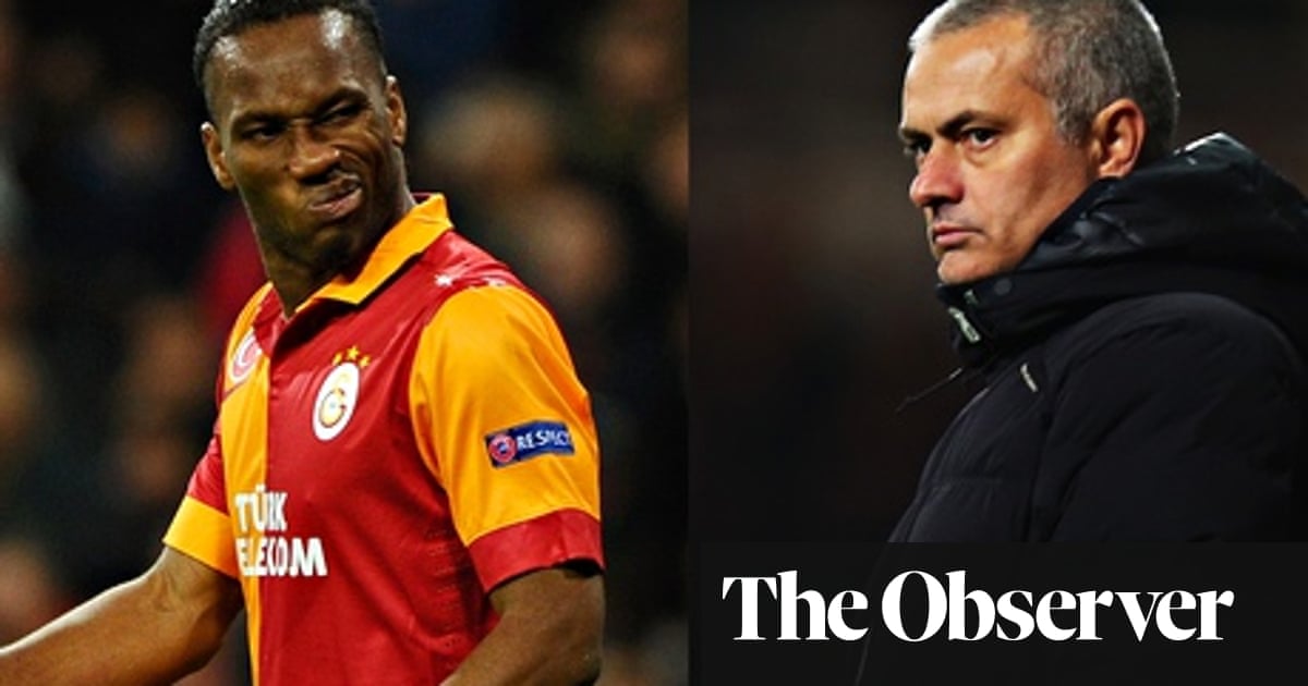 Galatasaray S Didier Drogba Trains Champions League Sights On Chelsea Didier Drogba The Guardian