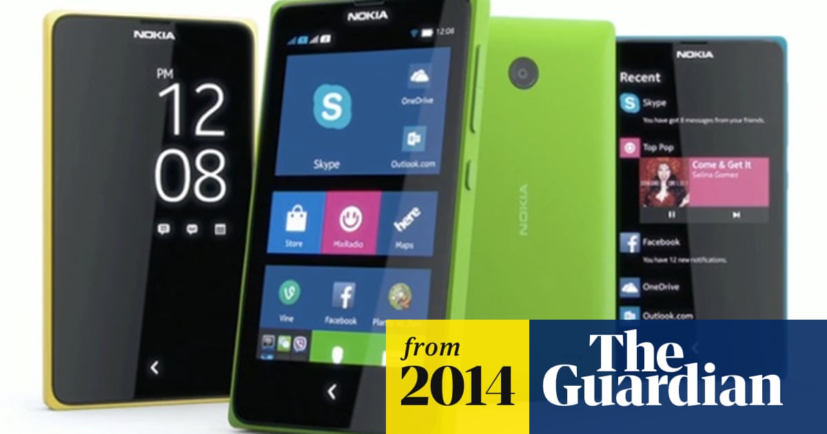 Nokia Embraces Open Source Android For New Smartphone Range Nokia The Guardian