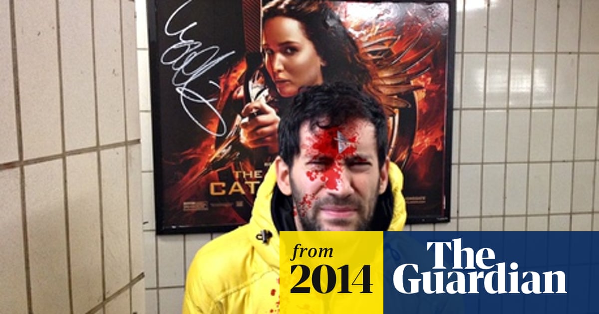 When posters attack: the artist being shot at by Hollywood stars