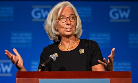 Christine Lagarde at George Washington University