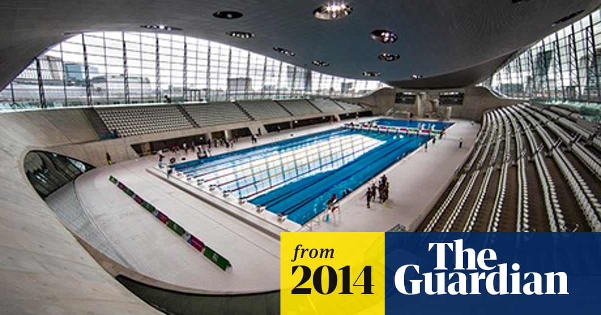 It S Like Swimming In A Spaceship Aquatics Centre Opens To