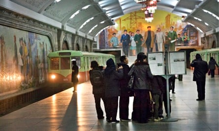 North Korea subway