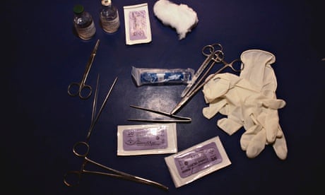 female genital mutilation tools