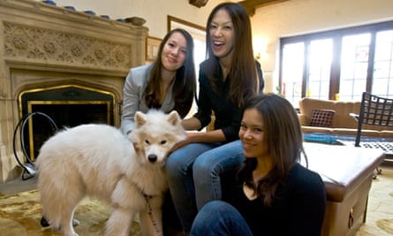 Amy Chua and daughters