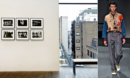 Installation image of David Lynch’s the Factory Photography at The Photographers’ Gallery, 2014