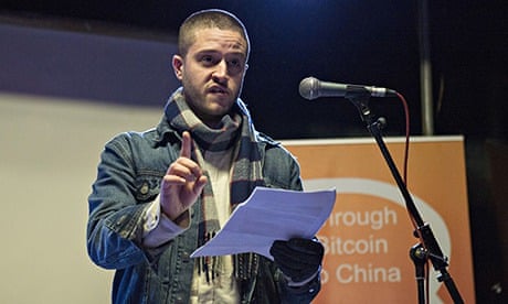Cody Wilson speaks at the BitCoin Expo 2013