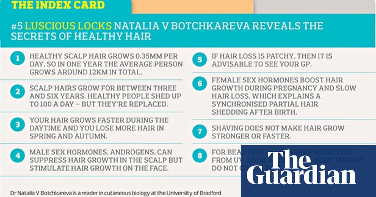 Healthy hair: the secrets of luscious locks | Science | The Guardian