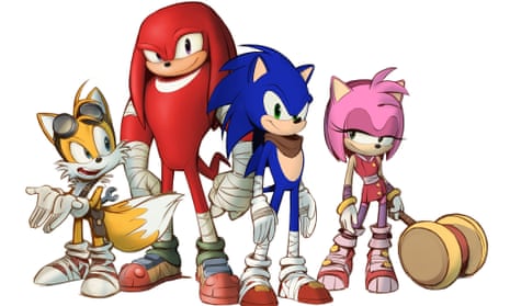Boom Sonic and Modern Sonic, Sonic the Hedgehog