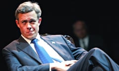 Alex Jennings as George W Bush in Stuff Happens at the National in 2004