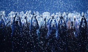 Artists perform during the opening ceremony of the 2014 Winter Olympics in Sochi.