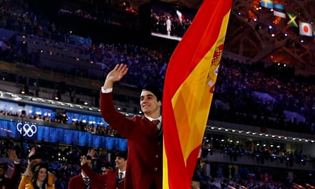 Sochi shorts: Spanish figure-skater joins Putin's 'sport is sport ...