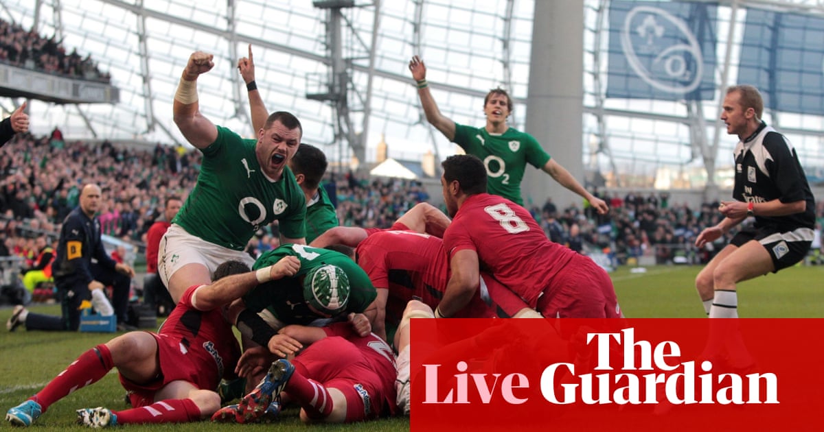 Ireland V Wales Six Nations As It Happened Six Nations 2014 The Guardian