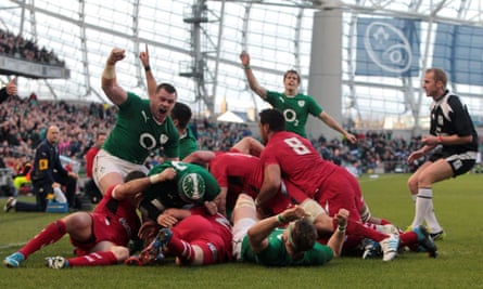 Ireland V Wales Six Nations As It Happened Six Nations 2014 The Guardian