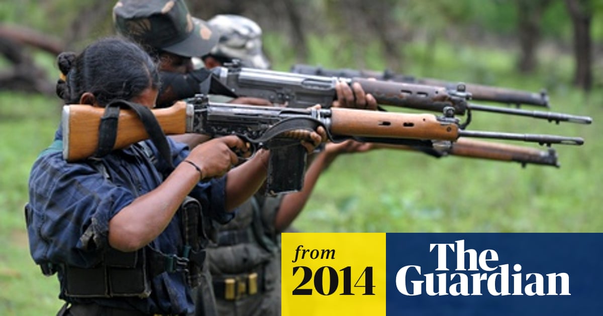 Maoist Rebels Kill Indian Police In Chhattisgarh Ambush India The Guardian
