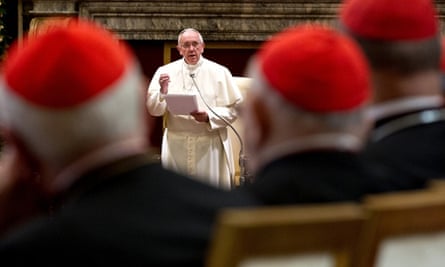 Pope addresses the Curia