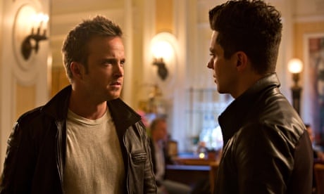 Aaron Paul, left, and Dominic Cooper in Need for Speed