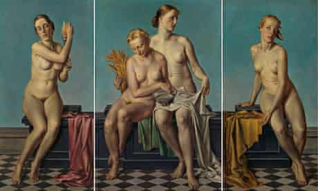 Adolf Ziegler The Four Elements