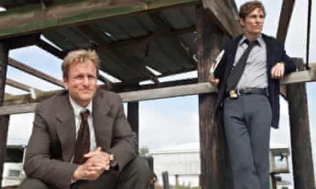 Woody Harelson and Matthew McConaughey in True Detective.