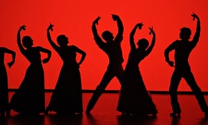 Dancers on stage