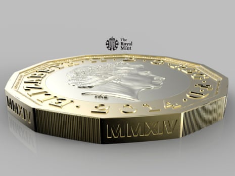 The new one pound coin is hailed as 'the most secure circulating coin in the world to date'.