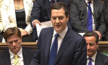 A still image taken from video shows Britain's Chancellor