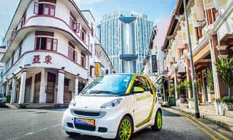 Bosch electric car in Singapore