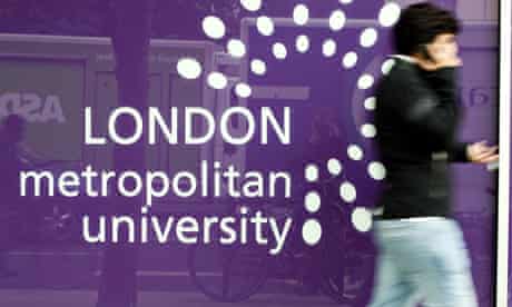 London Metropolitan University in north London, Britain  - 30 Aug 2012