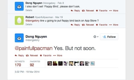 Social Sharing Sends 'Flappy Bird' Developer to Top of the iOS App Store -  MacRumors