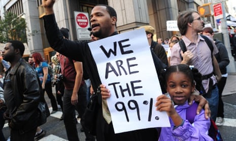 Occupy Wall Street protestors in 2011.