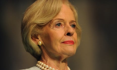 Governor General Dame Quentin Bryce during a farewell reception at Parliament House in Canberra, Tuesday, March 25, 2014.