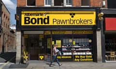 Albemarle bond pawnbrokers in Hammersmith, west London.