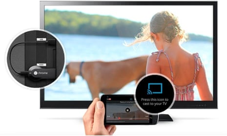 Pump Male Brun Google looking to turn Chromecast into an at-a-glance TV dashboard | Google  | The Guardian