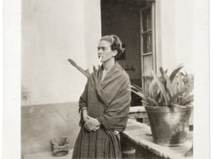 Frida Kahlo in the Casa Azul, Anonymous, 1930.