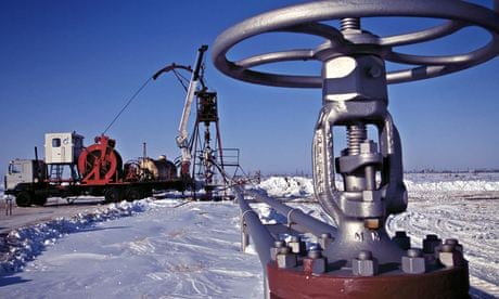 Russian gas facility in Siberia