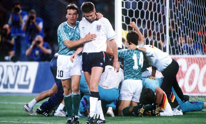 pix England V Germany 1990 england v west germany at italia 90