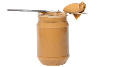 Jar of peanut butter