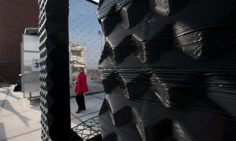 3D-printed house … The future of volume house-building, or a novelty technology for temporary pavilions?